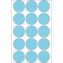Etykiety samoprzylepne Herma okrągłe kropki 32mm niebieskie - 3